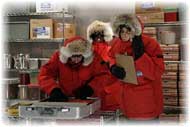 This is to train for a three-month expedition to the magnetic North Pole.
